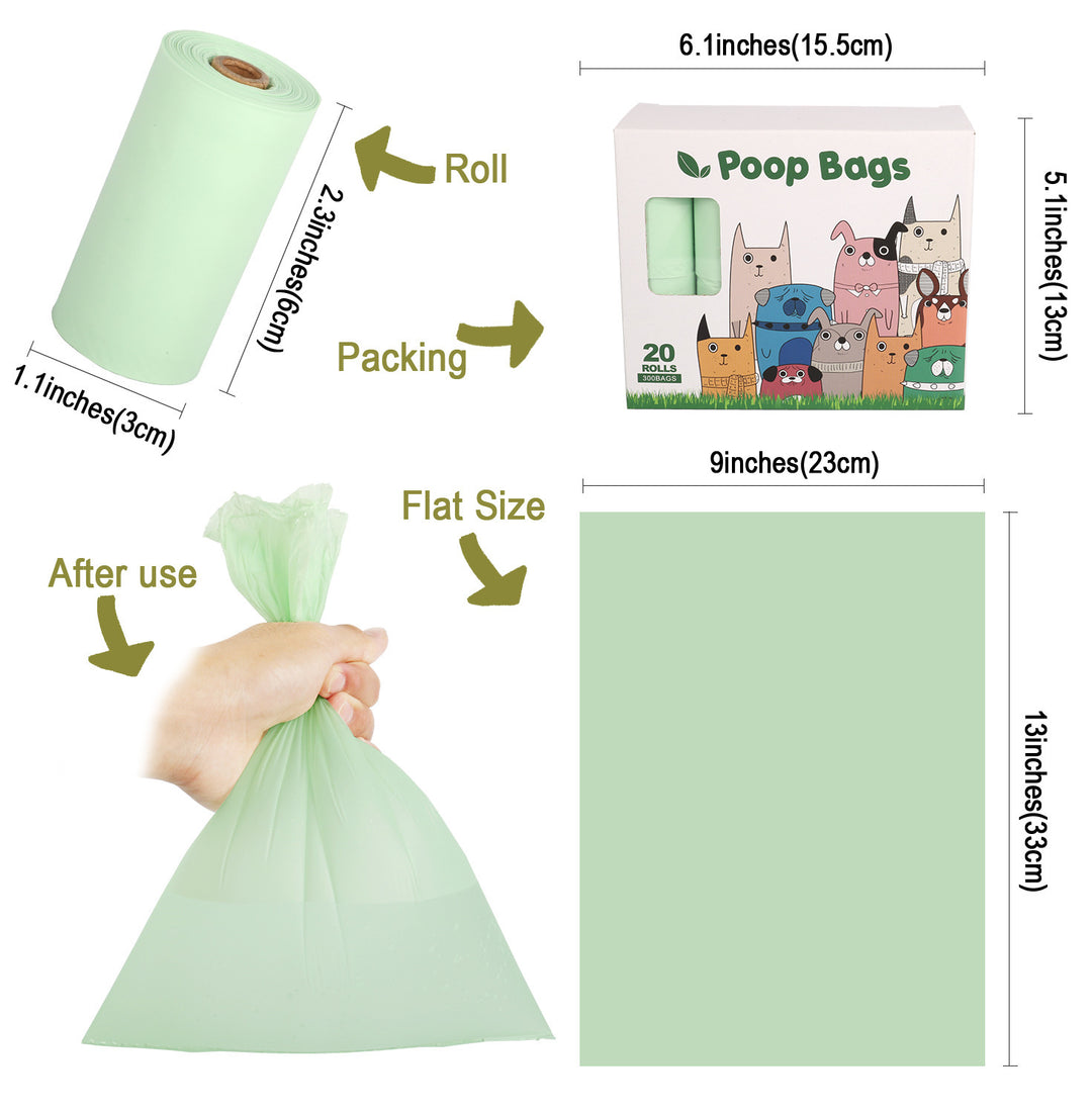 Biodegradable Compost Dog Poop Bag