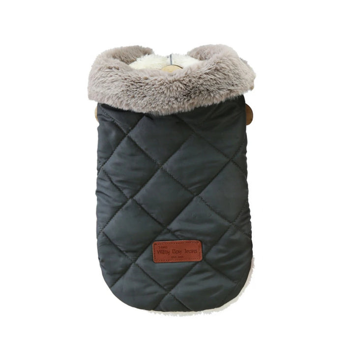 Winter Fur Collar Dog Jacket