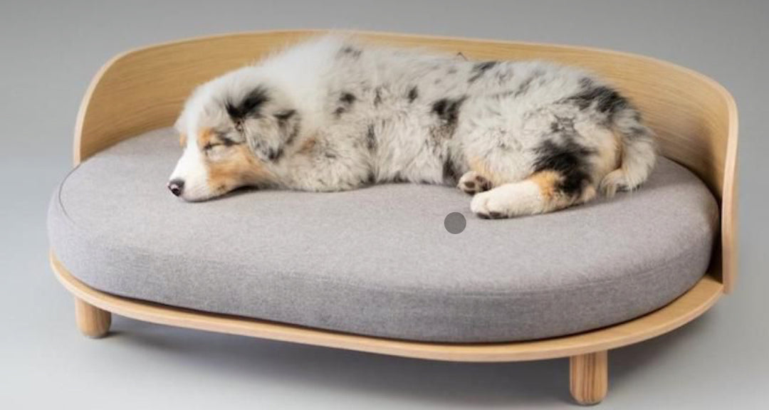 Luxury Wood Dog Bed