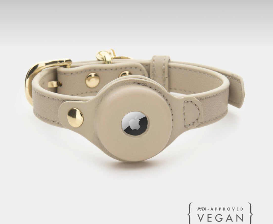 Vegan leather Dog tag