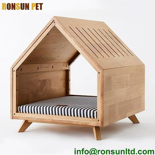 High quality durable Wooden Dog Bed indoor